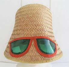 Vintage 60s 70s Straw Bucket Sun Beach Hat Green Cat Eye Sunglasses Ladies Face By Vintagefunkandflair On Etsy Https Www Etsy Com Tr Beach Hat Hats Green Cat