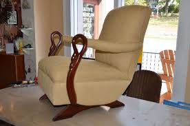 Gooseneck Rocking Chair Swan Chair Living Room Furniture Upholstery Furniture