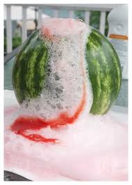 Watermelon and summer go hand in hand, and this watermelon sponge painting activity is a great tactile activity for preschoolers. Watermelon Volcano Parentpro
