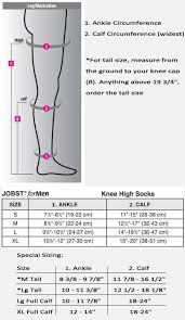 Details About Jobst For Men Knee High Close Toe Compression Socks