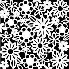 Download Free Svg Floral Lace Floral Stencil Flower Panels Lace Stencil