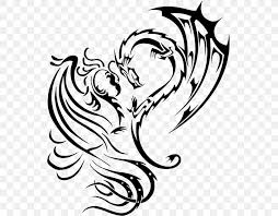 While others consider it as a greedy, and bad omen. Tattoo Phoenix Dragon Art Png 542x639px Watercolor Cartoon Flower Frame Heart Download Free