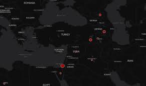 Vinilo decorativo mapa mundo mundi planisferio 150 x 95cm. Todas Las Guerras Del Mundo En Un Solo Mapa