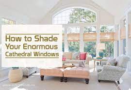 See more ideas about windows, window coverings, window treatments. How To Shade Your Enormous Cathedral Windows Zebrablinds