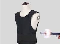 Chaleco Antibalas De Seguridad Personal, Armadura Antibalas De Tres Etapas  De Capa De Fibra De Kevlar, Chaleco TáCtico Bayoneta Anti-Cuchillo,L : ...