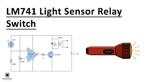 Light detectors are used in many diverse applications. Lm741 Light Sensor Relay Switch