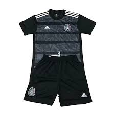 Black And Gold Jersey Soccer Kids Mexico National Team Youth Black Jersey A Mexico National Team Soccer World Soccer Jersey