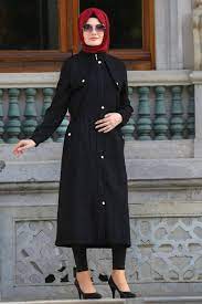 Neva Style Neva Style Kollari Buzgulu Siyah Tesettur Kase Kap 21981s Siyah Kaptan Nevada