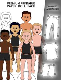 It's a bit heaver and will give your paper dolls and their clothes a bit of. Printable Paper Dolls Worksheets Teachers Pay Teachers