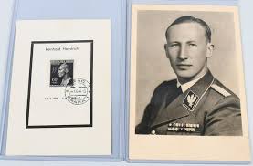 Reinhard heydrich was known as the 'hangman of prague'. Lot Art Wwii Nazi German Reinhard Heydrich Stamp Lot