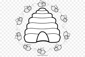 Free printable beehive template and beehive coloring page that teachers can use are part of their classroom activities. Book Black And White Clipart Bee Beehive Transparent Clip Art