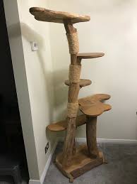 Cat Tree Real Natural Wood 6ft Tall In Renfrew Renfrewshire Gumtree Cat Tree House Wood Cat Diy Cat Tree
