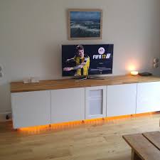 Entertainment center tv stand using kitchen cabinets knock out. Pin On Dream Home