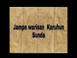 Namun urang sunda tradisional lebih banyak menggunakan istilah jangjawokan atau ajian ketimbang ajimantra. 4 Jampe Warisan Karuhun Sunda Youtube