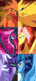 Legendary Birds Of Kanto Galar Pokemon Sword And Shield Scary Pokemon Mew And Mewtwo Pokemon Poster