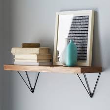 For the shelf, you will need a wooden board and black steel pipe floor flanges, black steel pipe nipples, pipe elbows, and screws. A Closer Look At Shelf Brackets And Their Diverse Designs