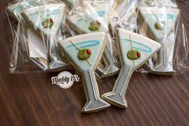 Decorated Cookies Sugar Cookies Royal Icing Royal Icing Cookies Maddy Ds Martini Cookies Olives Martinis Cookie Decorating Logo Cookies Custom Cookies