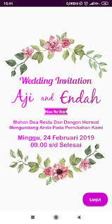 Itulah komunikasi tulisan yang menghimbau dan sedikit. Mohon Doa Restu Pernikahan