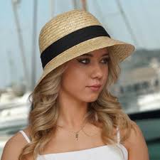 klobouk slaměný přírodní