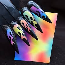 We support all android devices such as samsung, google, huawei, sony, vivo, motorola. 6 Unidades Juego De Cintas Adhesivas Para Decoracion De Unas Diseno De Fuego Llama Colorida 3d Bricolaje Pegatinas Y Calcomanias Aliexpress