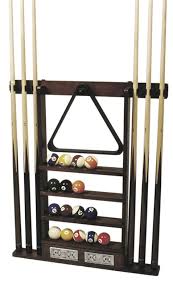 Sears carries pool cue racks in a number of styles to match your home decor. Pool Snooker Cue Racks Home Leisure Direct