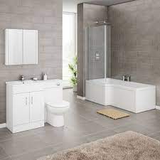 Opt for neutral bathroom colors, such as crisp white, cool gray, and rich brown, for a beautifully simple design. The Ultimate Guide To Neutral Colour Bathrooms Victorian Plumbing
