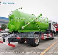 Dongfeng 12000 liter vacuum sewage suction truck