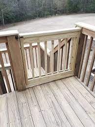 Baby Gate Building Bower Power Deck Gate Diy Deck Building A Deck