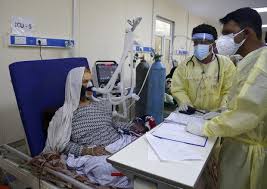 People danced inside the patient's ward at the centre. Families Step In At Kabul Covid 19 Ward To Care For Patients The Mainichi