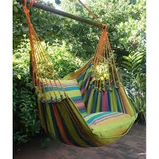 Hangesessel Hangematte Hangestuhl Hangeschaukel Hangesitz Guacamaya 295 L Mit 2 Kissen Aus 100 Baumwolle Hangesitz Hangeschaukel Schaukel