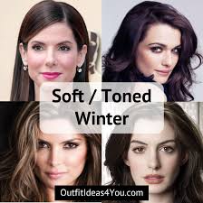 Soft And Cool Color Guides Your Color Style Deep Winter Colors Seasonal Color Analysis Winter Skin Tone