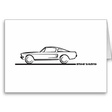 Black And White Mustang Clipart Black And White Ford Mustang Clipart Google Search Clip Art Black And White Drawing Photo Cards