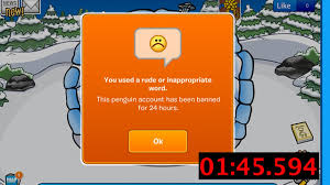 Now that the game only has a little over a month to live, players have turned getting banned into a speedrunning challenge best of all, this is a speedrunning competition anyone can participate in. World Record Getting Banned On Club Penguin Youtube