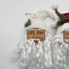 Las mejores ofertas en Adorno de cabeza de Santa en Adornos de Navidad