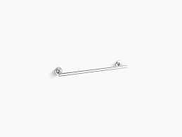 Coordinates with alteo® faucets and accessories. K 14435 Purist 18 Inch Towel Bar Kohler