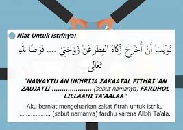 Tata cara dan lafaz niat zakat fitrah lengkap untuk pemula. Niat Zakat Fitrah Untuk Keluarga Dan Diri Sendiri