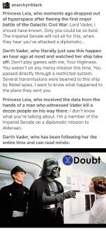 Darth Vader Doubt Star Wars Ii Star Wars Humor Star Wars Collection