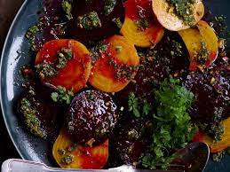 Roasted Beets With Pistachios Herbs And Orange Recipe Recipe Orange Recipes Roasted Beets Wine Recipes