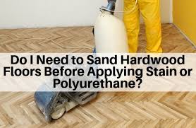 The polyurethane goes on much like the check out our project guide for installing hardwood flooring to learn how. Do I Need To Sand Hardwood Floors Before Applying Stain Or Polyurethane The Flooring Girl
