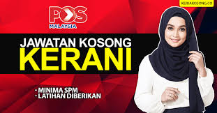 Jawatan kosong guru kpm (kementerian pendidikan malaysia) interim dibuka untuk mereka yang berkelayakkan dan berminat. Jawatan Kosong Kerani Pos