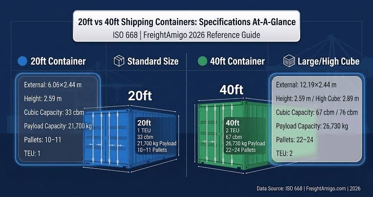 How Many Pallets Fit in a 20ft or 40ft Shipping Container? — Cargo Vault Containers blog article