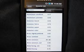 Infrared Emissivity Table 3 0 Apk Download Android