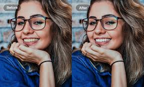 This procedure can be done a number of ways with strips, toothpastes or rinses. Teeth Whitening Whiten Teeth In Photos Online For Free Fotor Photo Editor