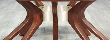Modeled after his signature architectural style exhibited in brazil's capital. Danish Modern L A Mid Century Brasilia Cathedral Coffee Table By Broyhill