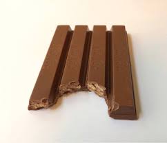 The advertisement is for kit kat product in the uk. Kit Kat On Twitter The Proper Way To Eat A Kit Kat Nationaloppositeday Haveabreak