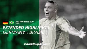 Ronaldo pounces to score the first goal for brazil. Germany 0 2 Brazil Extended Highlights 2002 Fifa World Cup Final Youtube