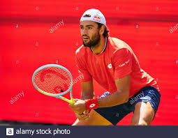 Our live coverage lets you follow all the key moments as they happen. Berlin Deutschland Juli 2020 Matteo Berrettini Ita Gewann Sein Spiel Gegen Roberto Bautista Agut Esp Beim