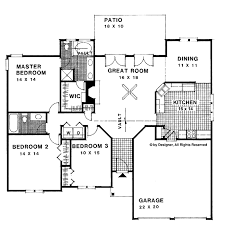 1500 square foot houseplans for architecture design 1500 square foot one story three bedroom home design with basement and 3 bed 1 storey 1500 square foot house plans design 3 bedroom 1 2 story 1500 square foot homes architect designed with s for additional living and storage space 2. Ranch Style House Plan 3 Beds 2 Baths 1500 Sq Ft Plan 56 660 Eplans Com