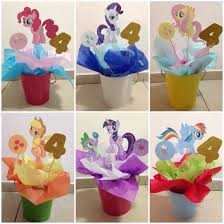 My Little Pony Centerpieces Great For Birthday Parties Diy These Were For My Da Pony Birthday Party My Little Pony Birthday Party Little Pony Birthday Party