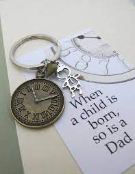 First Time Dad Quote Personalized Name Keychain New Dad Gift Dad To Be Keychain Christmas Gift For Dad Fathers Day Gift 1st Fathers Day Gift Gifts For New Dads Gifts For New Grandma First Time Dad